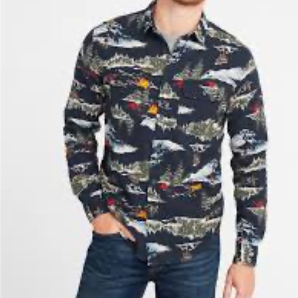 🌟HP🌟Winter Campground Flannel Shirt - Picture 3 of 9